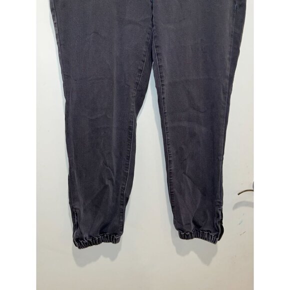 Paige Black ash High Rise Jogger Jeans Women's Size 32 - Picture 5 of 12